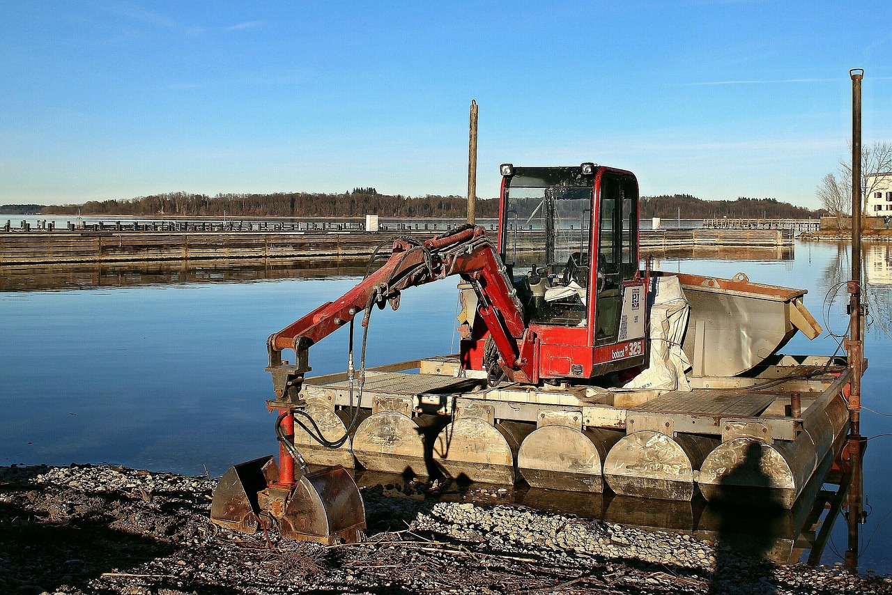 Land excavation and grading on a Bozeman, MT job site